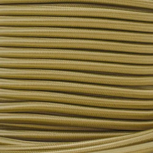 Miniatura 2 de Paracord Planet Cuerda elástica de nailon de 1/4 de pulgada Fabricado en los Estados Unidos Negro, 10 pies