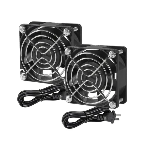 Miniatura 5 de 2 unids EC Case Fan EC Ventilador de refrigeración sin escobillas Dual Ball Bearing AC 110V 115V 120V 220V 240V EC Ventilador axial
