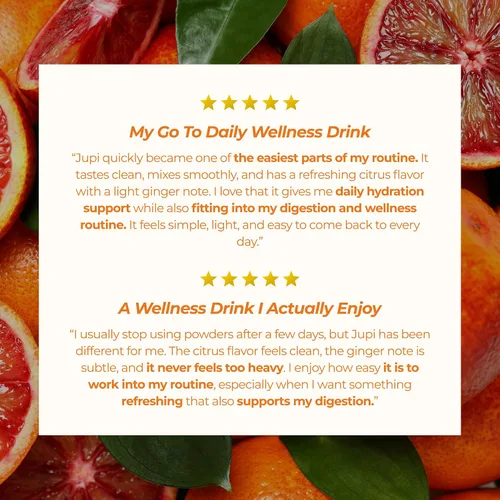 Miniatura 8 de Jupi Polvo de Hidratación y Bienestar – Shots de cúrcuma y jengibre, suplemento de vitamina C para energía, apoyo inmunológico y salud digestiva