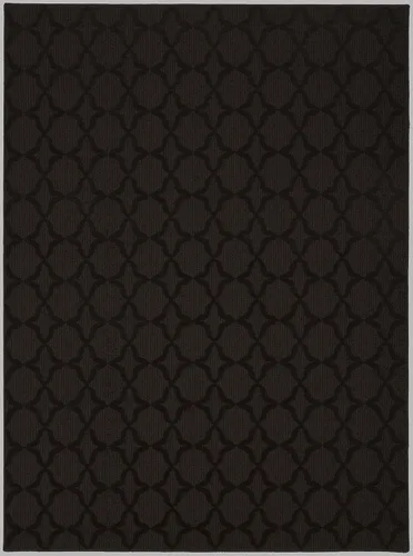 Miniatura 48 de Garland Rug Sparta - Alfombra antideslizante de polipropileno de 2 pies x 12 pies, color negro, ideal para salas de estar y pasillos, elegante
