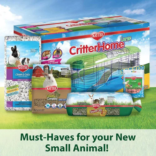 Miniatura 6 de Kaytee Pellets de Madera Arena para Pájaros Mascotas y Animales Pequeños para Hurones, Cobayas, Ratas, Chinchillas, Hámsters, Jerbos, Conejos