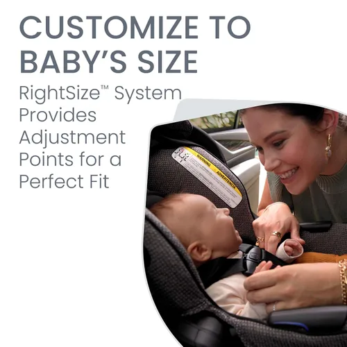 Miniatura 8 de Britax - Sistema de viaje para bebé Willow Grove SC, combinación de silla de auto y cochecito infantil con base Alpine, tecnología ClickTight