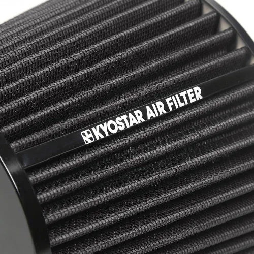 Miniatura 146 de KYOSTAR Filtro de aire universal de alto flujo de 3" (76 mm), entrada de aire frío de cono reutilizable, alto rendimiento, lavable, kit de aire seco