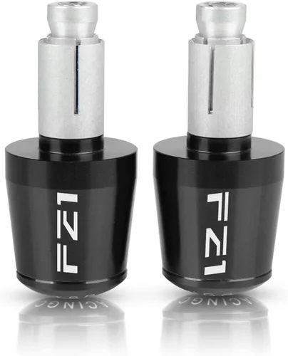 Tapones de extremo de manillar CNC de 0.866 in para Yamaha FZ1 FZ 1 FAZER 2006-2015 2007 2008 2009 2010 2011 2012 extremo del mango (color negro y