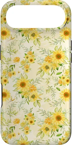 Miniatura 27 de Cute Sunflower Pattern Yellow Pastel Flower Case for iPhone 16
