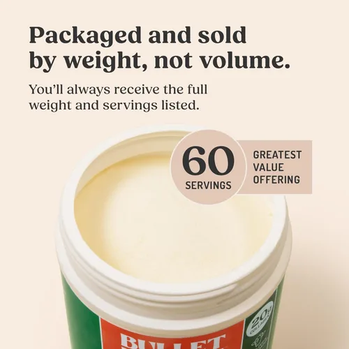 Miniatura 6 de Polvo de péptidos de colágeno sin sabor Bulletproof, 42.3 onzas, proteína de colágeno alimentado con pasto y aminoácidos para la piel, los huesos