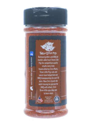 Miniatura 2 de Three Little Pigs KC All Purpose BBQ Rub Row W379