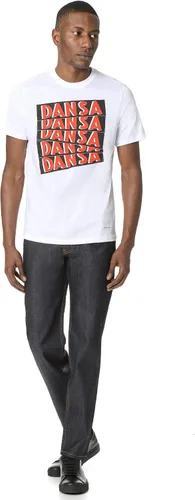 Miniatura 4 de Naked & Famous Denim Jeans Easy Guy Laid Back Fit para hombre en orillo elástico de 11 onzas