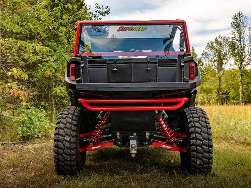 Miniatura 2 de SuperATV Enfriador trasero aislado de alta resistencia/caja de carga para Polaris General 1000 / General 4 (2016+) - Tapa sellada mantiene el hielo