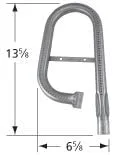 Miniatura 2 de Music City Metals Reemplazo de quemador de acero inoxidable 123L1 para modelos seleccionados de parrilla de gas Ducane