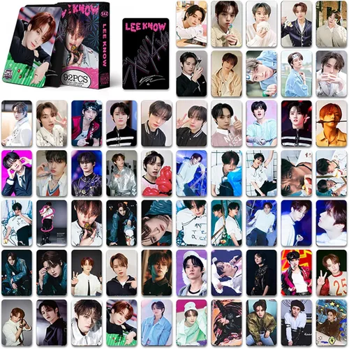 Miniatura 3 de KPOPBP Stray Kids Tarjetas Fotográficas 60 PCS SKZ Rock Star Álbum Tarjetas de Fotos con 32 PCS Pegatinas Regalo KPOP Tarjetas Lomo Mercancía