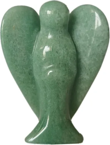 Miniatura 19 de Estatua de ángel guardián de oración de cristal curativo de cornalina natural, 2 pulgadas, tallado en bolsillo, figuras de piedra de palma