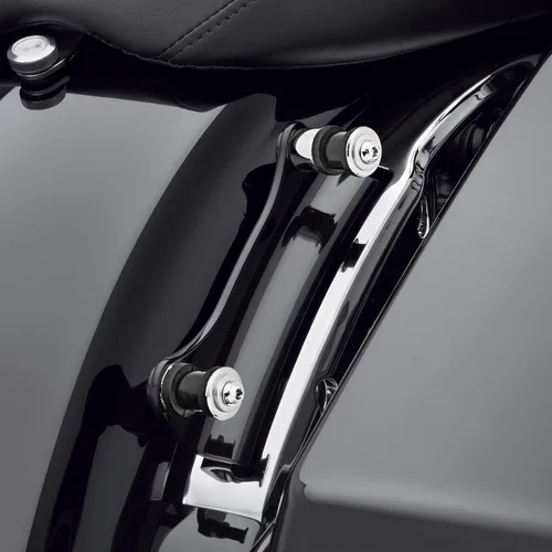 Miniatura 5 de Mofun Kit de Hardware de Acoplamiento de 4 Puntos de Liberación Rápida Tour Pack Kit de Acoplamiento de Respaldo Compatible con Harley Touring Road