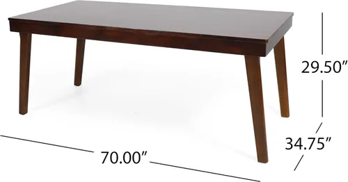 Miniatura 2 de Mesa de comedor, caoba rica
