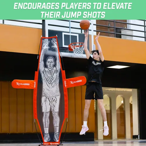 Miniatura 5 de GoSports XTRAMAN Maniquí de Entrenamiento para Defensa de Baloncesto Dummy
