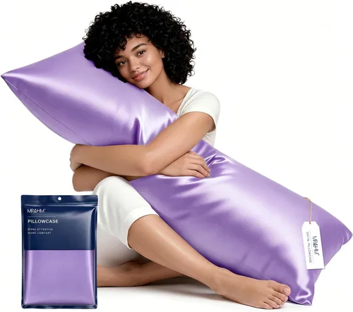 Miniatura 65 de MR&HM - Funda de almohada de satén 16- verde floral