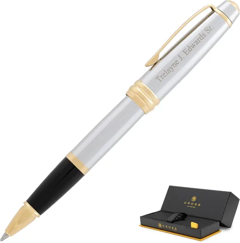 Miniatura 7 de Dayspring Pens Cross Bailey Medalist - Bolígrafo de punta redonda personalizada Bolígrafos cruzados de lujo grabados personalizados para hombres
