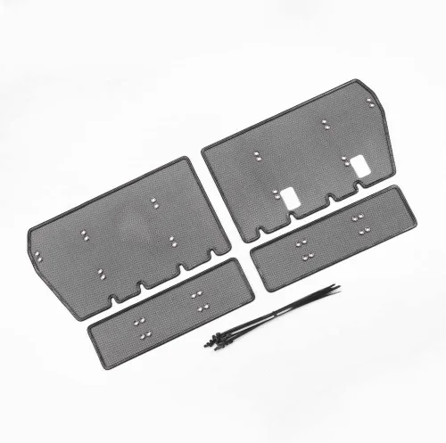Miniatura 9 de Malla de alambre de acero inoxidable evita que la basura entre en la parrilla para Toyota Land Cruiser Prado 150 Lc150 Fj150 2003-2023 LC120
