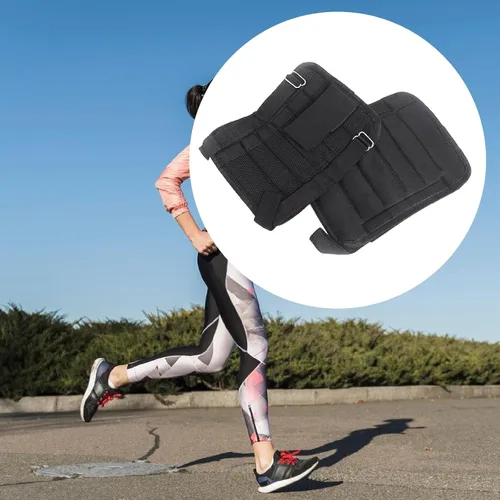 Miniatura 3 de Vaveren 2 piezas de pesas de tobillo entrenamiento de fuerza unisex suministros equipo cómodo pesas de piernas para aeróbicos, baile, gimnasio