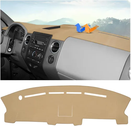 Miniatura 21 de Autorder - Tapete para cubierta de tablero de instrumentos para camioneta Ford F100/F150/F250/F350/Bronco Pickup Truck, 1973-1977 1978 1979