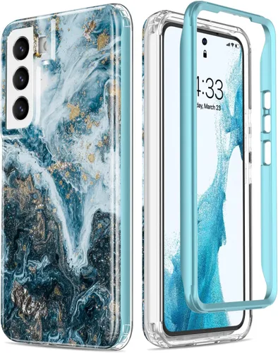 Miniatura 9 de Esdot Funda para Samsung Galaxy S22, Grado Militar Aprobada en Prueba de Caída de 21 pies, Cubierta Resistente con Diseños de Moda para Mujeres