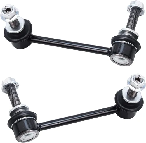 Miniatura 6 de Detroit Axle - 4 barras estabilizadoras para Toyota 4Runner FJ Cruiser Lexus GX470 2003-2022, reemplazo de barras estabilizadoras delanteras