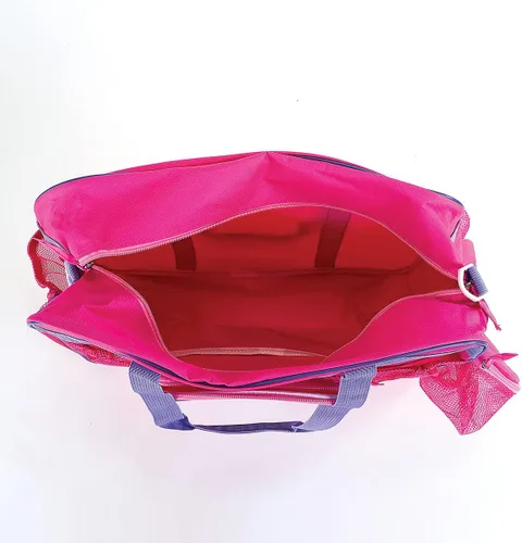 Miniatura 2 de Lillian Vernon Bolsa de lona de fútbol personalizada para niños, equipo deportivo y de viaje con compartimento para pelotas y botellas de agua