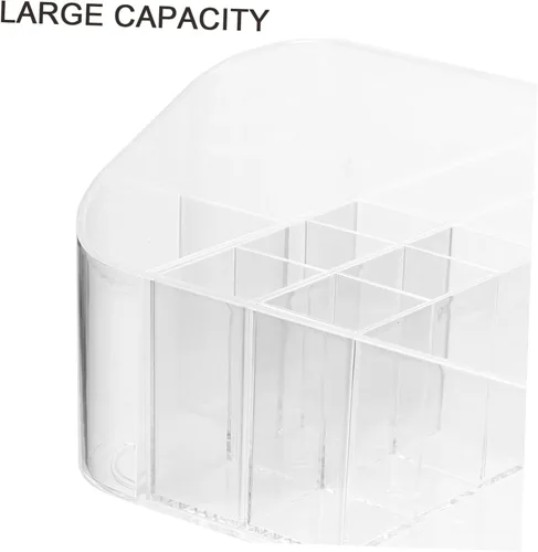 Miniatura 7 de Cabilock Soporte para brochas de maquillaje, organizador de maquillaje pequeño para cosméticos, caja de pinceles, lápiz labial, cuidado de la piel