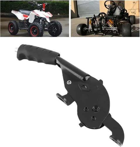 Miniatura 7 de Qiilu Palanca de freno delantera, manija universal, palanca de freno frontal, freno de mano, apto para Kart ATV Moto Tercera Rueda Vehículo Eléctrico