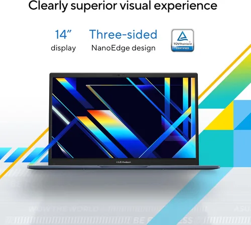 Miniatura 3 de ASUS 2023 Vivobook 14 Laptop, pantalla FHD de 14” (1920 x 1080), CPU Intel Core i5-1235U, gráficos Intel Iris Xᵉ, 8 GB de RAM, SSD de 256 GB