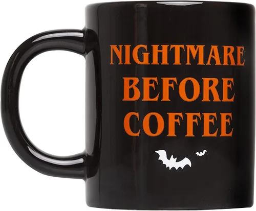 Miniatura 13 de Pearhead - Dead Inside Ghost, Taza de café de regalo incandescente de Halloween, accesorios de otoño para el hogar Dećor, 13 onzas