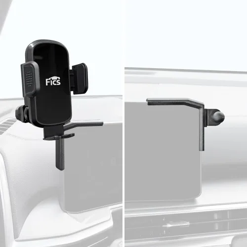 Miniatura 11 de FICS Soporte de teléfono de coche para Kia Sorento 2021 2022 2023 – Montaje personalizado para integración de pantalla sin costuras, accesorios