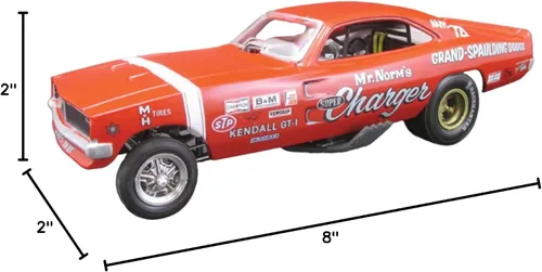 Miniatura 6 de Polar Lights Mr. Norm 1969 Dodge Charger Funny Car Kit de modelo a escala 1:25