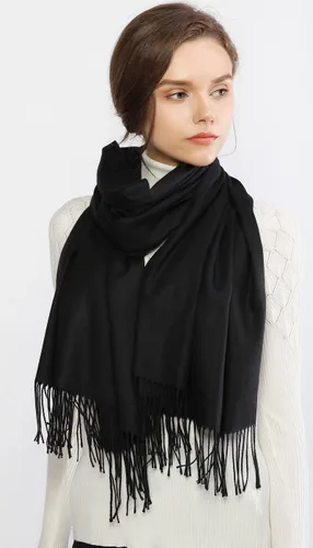 Miniatura 5 de RIIQIICHY - Bufanda y chal tipo pashmina para mujer, accesorio para vestido de noche, dama de honor, boda, novia, bufandas largas, grandes y cálidas