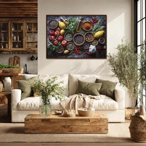 Miniatura 6 de Rompecabezas vintage de 1000 piezas para adultos, diseño retro de plantas frutales, rompecabezas estético imposible y difícil