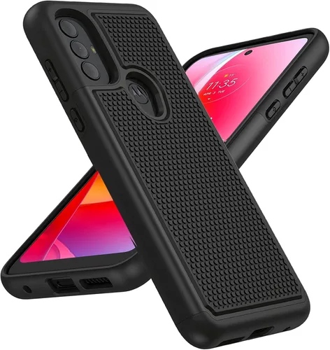 Miniatura 11 de BNIUT Funda para Motorola One 5G Ace (One 5G UW Ace): Funda Protectora de Doble Capa de Servicio Pesado para Teléfono Celular a Prueba de Golpes