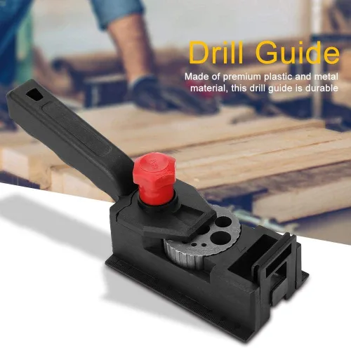Miniatura 3 de Carpintería Autocentrado Dowelling Jig, 38 unids/set de mano plantilla de clavija de mano plantilla de clavijas de madera Junta de madera
