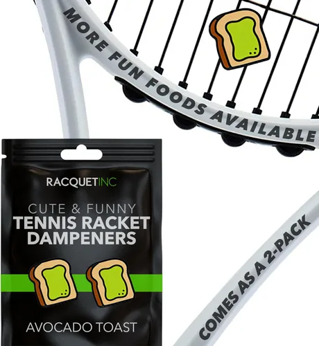 Miniatura 25 de Racquet Inc Regalos de Tenis - Amortiguadores de Vibración para Raqueta de Tenis - Absorbe Choques, Reduce la Vibración de las Cuerdas para Mejor