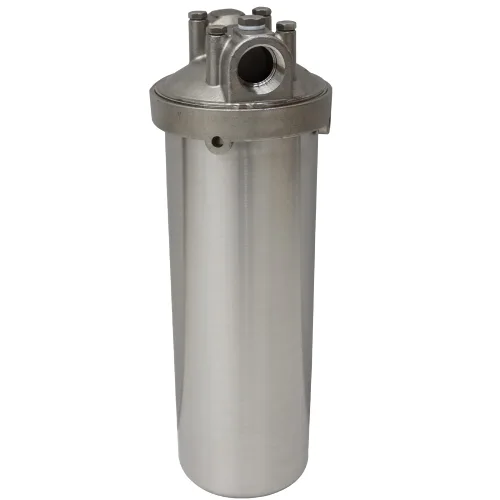 Miniatura 11 de INTBUYING Carcasa de filtro de agua resistente para toda la casa, purificación de agua de acero inoxidable 304, filtro de 10 pulgadas, entrada