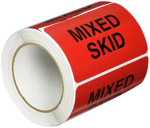 Miniatura 2 de TapeCase Etiqueta "Mixed Skid/Paleta Mixta" - 50 por paquete (1 paquete)