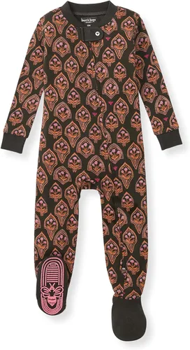 Miniatura 19 de Burt's Bees Baby Pijama para bebé niña, 100% algodón orgánico, pijama de una pieza, overol diagonal con cremallera, ajuste cómodo