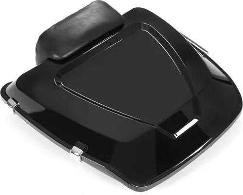 Miniatura 5 de HECASA Maleta de equipaje Razor con respaldo Argyle compatible con modelos Harley Davidson 1997-2023 Touring Street Glide Road Glide Road King
