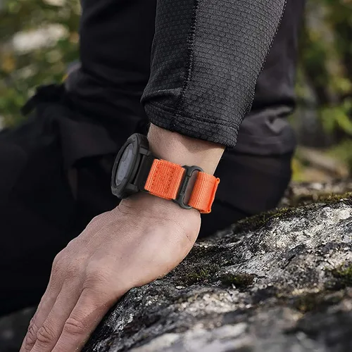 Miniatura 8 de Bandletic Correa táctica de nailon resistente diseñada para Garmin Fenix, para Fenix 8 1.850 in/7/7 Pro/6/6 Pro/5/5 Plus/Instinct 2/Forerunner