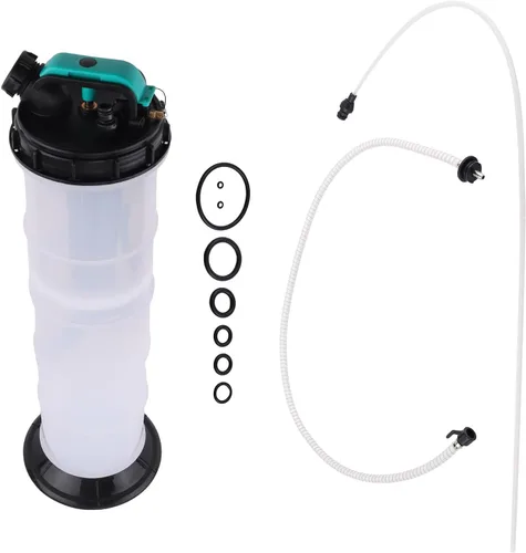 maXpeedingrods Extractor de fluido manual de 2.5 galones/9.5L, bomba extractora de aceite automotriz, bomba de llenado de transmisión, cambiador de