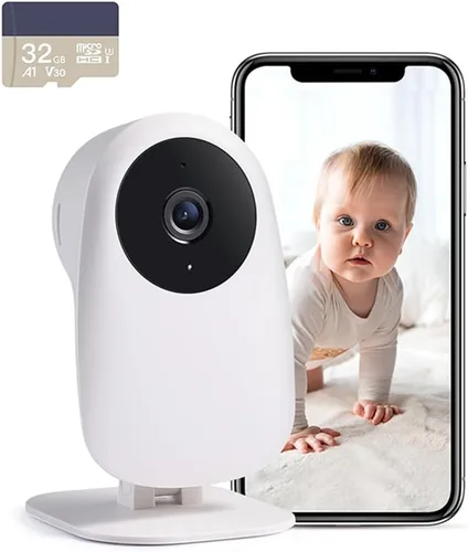 Miniatura 9 de nooie Monitor de bebé con cámara y audio, monitor de cámara para bebé, monitor de bebé WiFi Smartphone 2.4 GHz, detección de movimiento y sonido