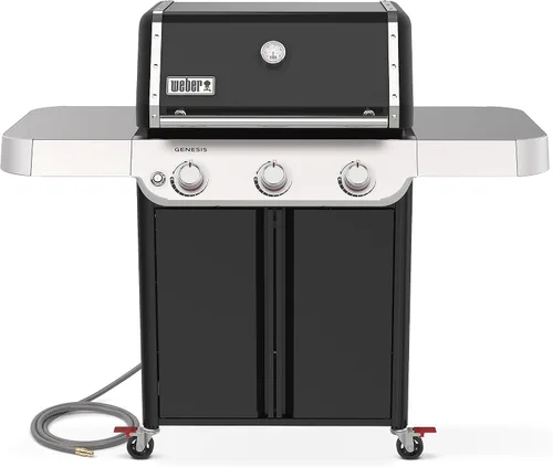 Miniatura 10 de Weber Genesis E-315 - Parrilla de gas propano líquido para cocina al aire libre, 3 quemadores, color negro