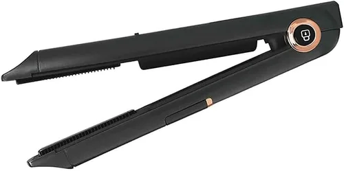 Yinhing Alisador y rizador de pelo 2 en 1, carga USB inalámbrica, 3 temperaturas ajustables 165 185 205 con pantalla LED, para fino, medio corto #343