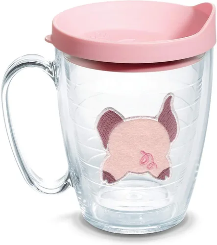 Miniatura 15 de Tervis Vaso aislado de doble pared con aislamiento de cerdo delantero y trasero, fabricado en Estados Unidos, mantiene las bebidas frías
