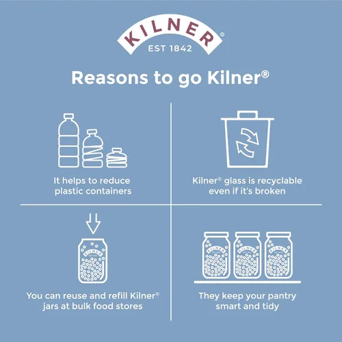 Miniatura 11 de Kilner 0025.899 - Juego de tarros de desayuno, 0,35 litros