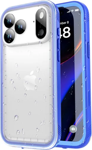 Miniatura 21 de SPORTLINK Funda para iPhone 15 Pro Max, IP68 resistente al agua, protección militar, cuerpo completo, resistente, a prueba de golpes, sellado 360, a